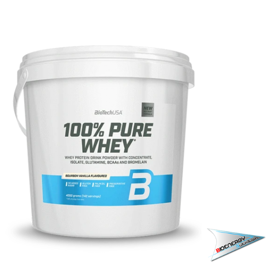Biotech-100% PURE WHEY  4 Kg Fragola  